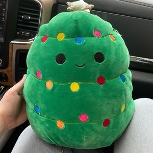 NWOT Squishmallows Carol The Christmas Tree